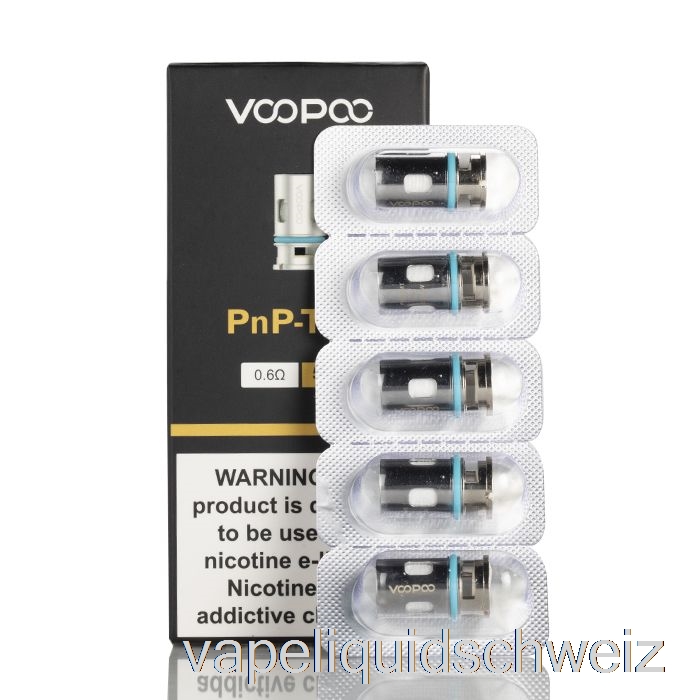 Voopoo PNP-Ersatzspulen 0,6 Ohm PNP-TM1 Mesh-Spulen Vape Schweiz